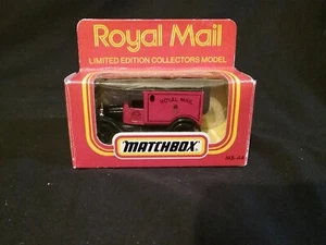 Streichholzschachtel, Royal Mail Limited Edition, MB44 1921 MODELL T FORD, 1990 - Bild 1 von 5