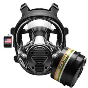 Parcil Safety NB-100 Gasmaske Vollgesichtsbeatmungsgerät mit 40 mm Abwehrfilter - Bild 1 von 20