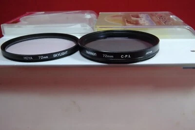 filtro hoya uv 72 mm +filtro tamron 72 mm pl circolare — 第 1/4 张图片