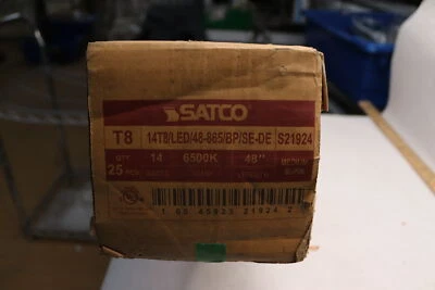 (25-Pk) Satco T8 Bi Pin Led Bulb White 14 Watt S21924 - Image 1 of 3