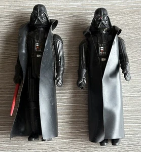 VTG Star Wars DARTH VADER Kenner 1977 Complete Original Cape & Lightsaber LOT X2 - Picture 1 of 8