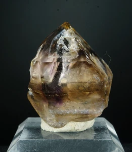 Fenster Smoky Amethyst Quartz / Erongo Mountains, Namibia / Mineral Crystal Spec - Picture 1 of 4
