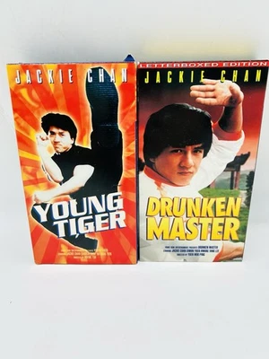 Young Tiger and Drunken Master (letterboxed edition) VHS Tapes Jackie Chan - Image 1 of 4