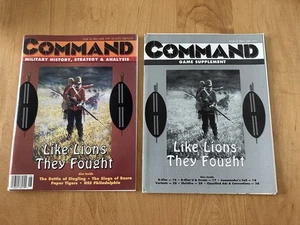 Command Magazine Issue No. 28 Like Lions They Fought (1994) Unpunched War Gaming - Picture 1 of 4