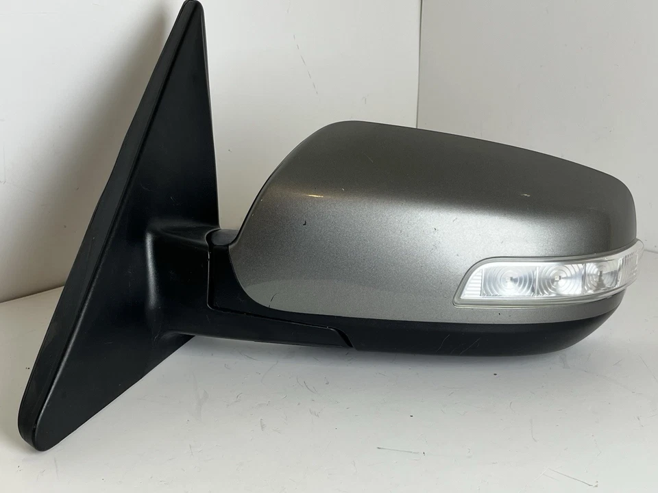 2011 KIA SORENTO DRIVER LEFT MIRROR POWER HEATED TITANIUM GRAY GREY OEM - Image 1 of 4