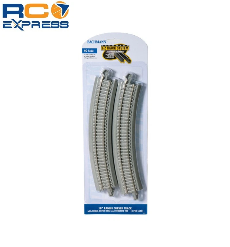 Bachmann Ho 18 Inch Radius Curved Trac BAC44701 - Image 1 of 1