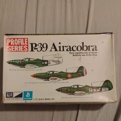 MPC Profile Series P-39 Airacobra Kit Modelo de Avión 1/72 Foto 1 de 4
