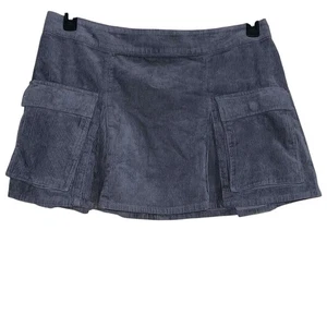 NEU Wild Fable Minirock Damen Large anthrazit Cord Cargo Utility - Bild 1 von 6