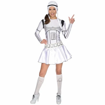 Sexy Vestido Elegante Mujer Stormtrooper Película Star Wars Disfraz Para Mujer Foto 1 de 4