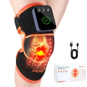 Red Light Therapy Knee Brace with Vibration Massage - 660nm & 850nm Infrared ... - Picture 1 of 8