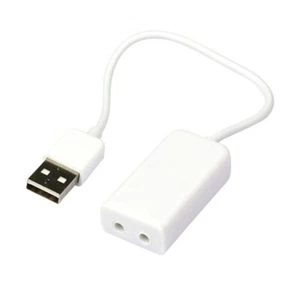 Adattatore scheda audio USB 7 1 canale per suono stereo migliorato Raspberry Pi - Foto 1 di 10