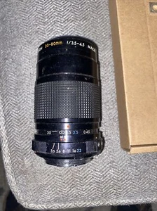 KIRON ZOOM 30-80mm Lens f/3.5-4.5 MACRO 1:4 MC OLYMPUS OM Mount  - Picture 1 of 4