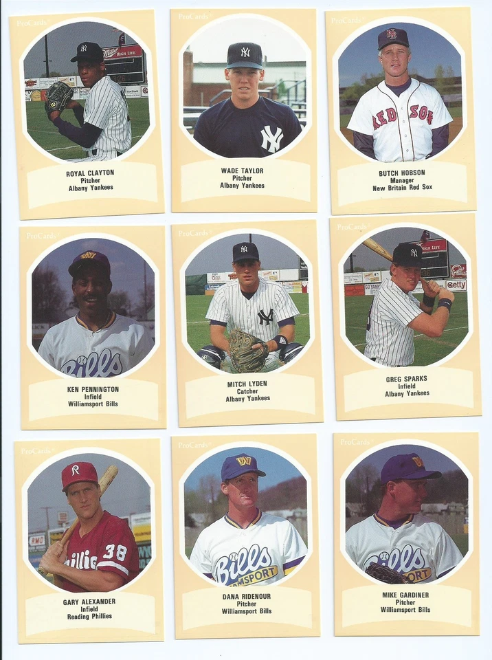 Mitch Lyden #el-15 1990 ProCards INC. Eastern League All-Star Game Card - Image 1 of 4
