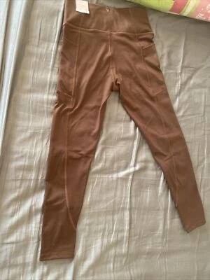 Victoria’s secret Chocolate ￼leggings size UK6. 7/8 length New RRP£35 - Image 1 of 4