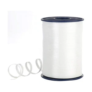 3/16" Wide White Crimped Curling Ribbon - 500 Yards (44301210) - Picture 1 of 1