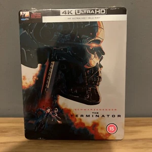 The Terminator (1984) : 4K Ultra UHD + Blu-ray UK STEELBOOK new & sealed - Picture 1 of 8