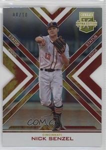 2016 Panini Elite Extra Edition Status Tie-Dye Die-Cut /10 Nick Senzel #2
