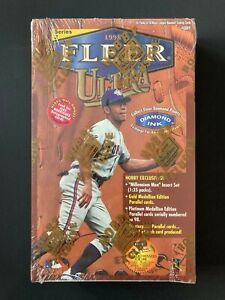 1998 Fleer Ultra Baseball Series 2 Factory Sealed Hobby Box - 1 of 1 Inserts!