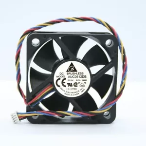 Delta AUC0512DB 5015 50x50x15mm 5cm DC 12V 0.27A 4wire Cooling Fan - Picture 1 of 3