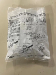 Johnson Hardware Herrajes para puertas de bolsillo 100/111 PD 1" diámetro ruedas 1120 perchas - Imagen 1 de 2