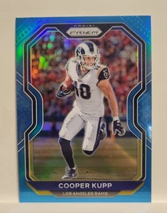 2020 Panini Prizm Blue Insert Cooper Kupp Los Angeles Rams #272 - Picture 1 of 2