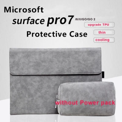 TPU Soft Cover Folio Cover Case for 12.3in Microsoft Surface PRO 4/5/6/7 / Pro X - Image 1 of 4