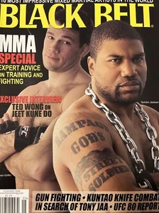 Black Belt Magazine May 2008 MMA Forrest Griffin & Quinton Jackson, Newsstand - Picture 1 of 2