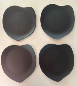 Riverside Designs USA Sea Glass Large Black Free Form Serving Dinner Platters - Picture 1 of 24