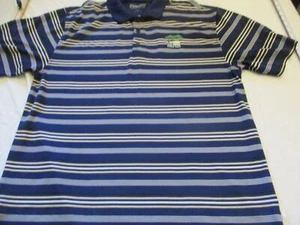 mens ashworth blue striped button up shirt sz xxl - Picture 1 of 5