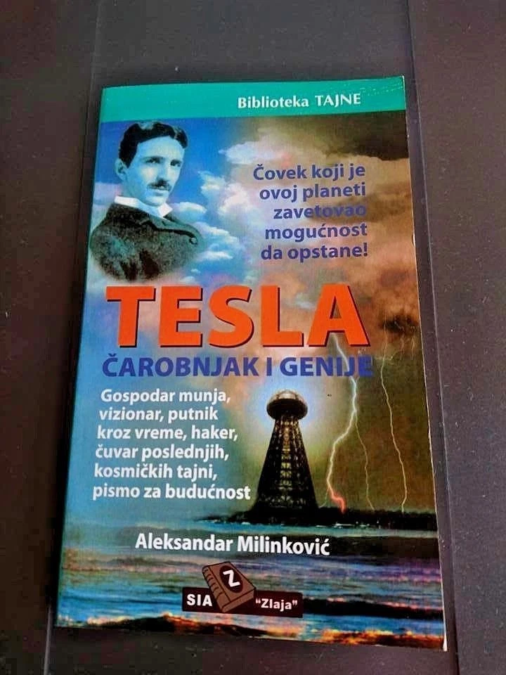 🔴TESLA WIZARD AND GENIUS - by Aleksandar Milinkovic - 500 books printed only🔴 - Image 1 of 1