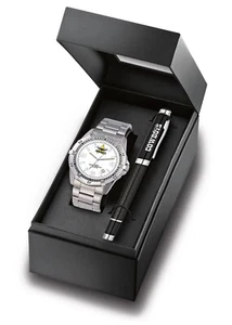 NRL NORTH QUEENSLAND COWBOYS WATCH & PEN GIFT SET FREE SHIPPING - Bild 1 von 1