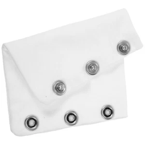 Womens Bodysuit Crotch Extender Black Popper Baby Double Layer Romper Extension - Picture 1 of 12