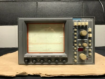 Tektronix 1750 Waveform/Vector Monitor with Power Cord - Image 1 of 4