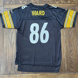 Reebok Pittsburgh Steelers Hines Ward #86 NFL Jersey Size Youth XL Black