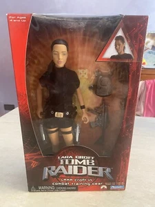 Rarissima action figure LARA CROFT TOMB RAIDER Training Gear 2001 Playmates nuov - Imagen 1 de 10