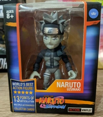 The Loyal Subjects Naruto Uzumaki TLS Grayscale Rare Action Vinyl Chase - Image 1 of 4