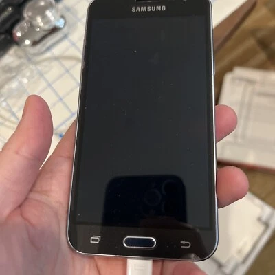 Verizon Samsung Galaxy j3 Cell Phone with brand new battery - Image 1 of 4