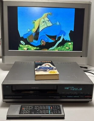 Car-Toons VHS 4 Classic Cartoons Cd Video Susie The Little Blue Coupe Tested - Image 1 of 4