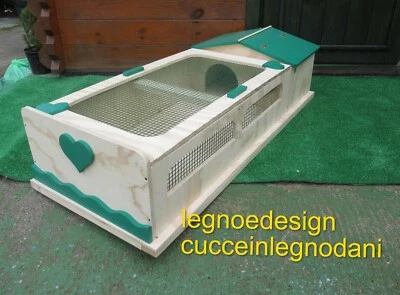 Caisse Pour Tortues De Terre Avec Terrarium Réseau 150x60x30h - Photo 1/4