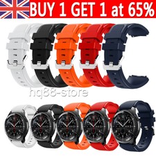 22mm Silicone Strap Watch Band For Samsung Galaxy Watch 46mm/Gear S3 Frontier