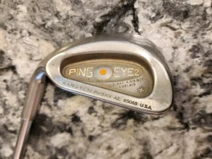 Ping Eye 2 Pitching Wedge, Orange Dot, Stiff Steel Shaft, Left Hand - Picture 1 of 7