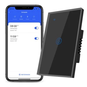 YIFAN 40A Smart Water Heater Switch WiFi 100-240V 8000W Alexa Google Home NEW - Picture 1 of 2