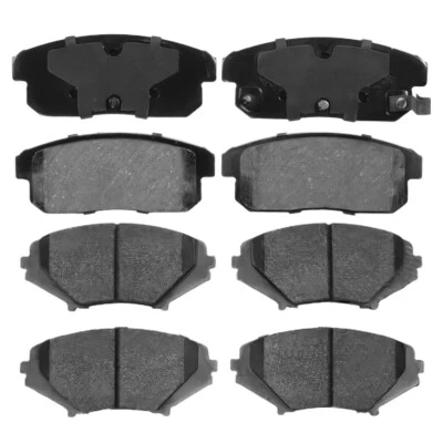 Juego completo de pastillas de freno de disco delanteras D1009 y traseras D1008 para Mazda RX-8 04-11 R2 1,3 L Foto 1 de 4