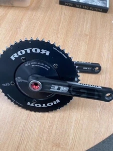 Juego de bielas Rotor 3D+ Aero 53/39 (175 mm) - Imagen 1 de 5