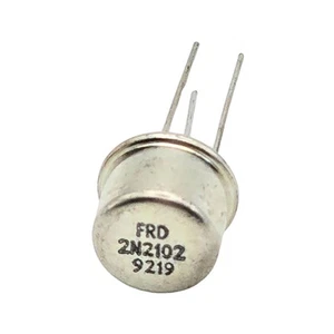Fairchild 2N2102 NPN Transistor TO-5 Metal Case 65V 1A NOS Vintage - Picture 1 of 6