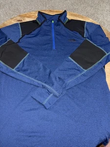 North Face Sweater Mens large Long Sleeve 1/4 Zip Casual Lightweight Pullover - Picture 1 of 6