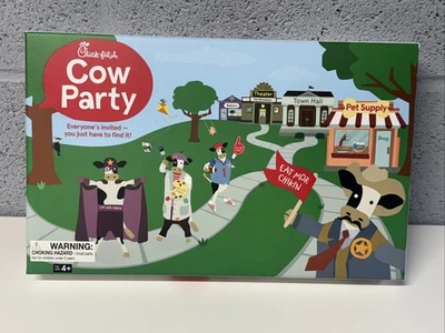 Chick-fil-A Cow Party Family Game Night  2023 Board Game NEW - Image 1 of 2