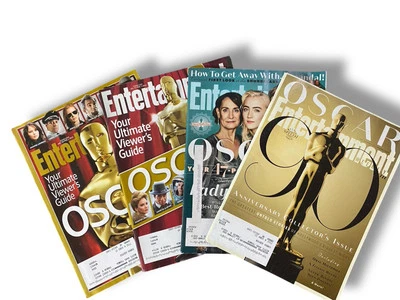 Entertainment Weekly Magazines Oscar Special Double Issues 2013 2014 2018 Lot Foto 1 de 4