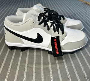 Nike Jordan 1 Retro MCS Low grau weiß Baseball Stollen Herren Größe 13 CJ8524-012 - Bild 1 von 8