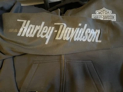 Heavy Duty Harley Davidson Zipper Hoodie  - Image 1 of 4
